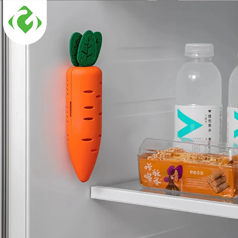 Air Freshener Carrot-shaped Refrigerator Deodorant Box Wardr