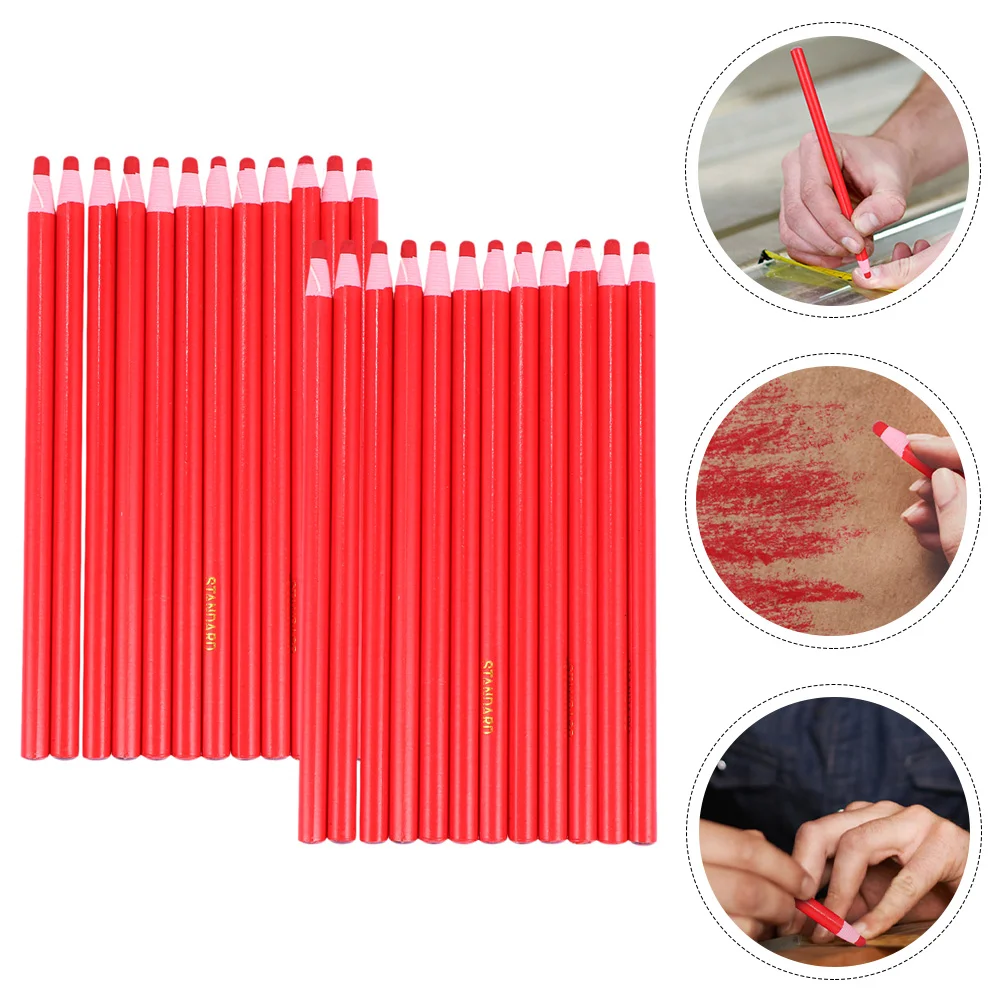 

24 Pcs Oil Pencils For Kidss Kids Peel-off Wooden Drawing Pens Crayon Light Child