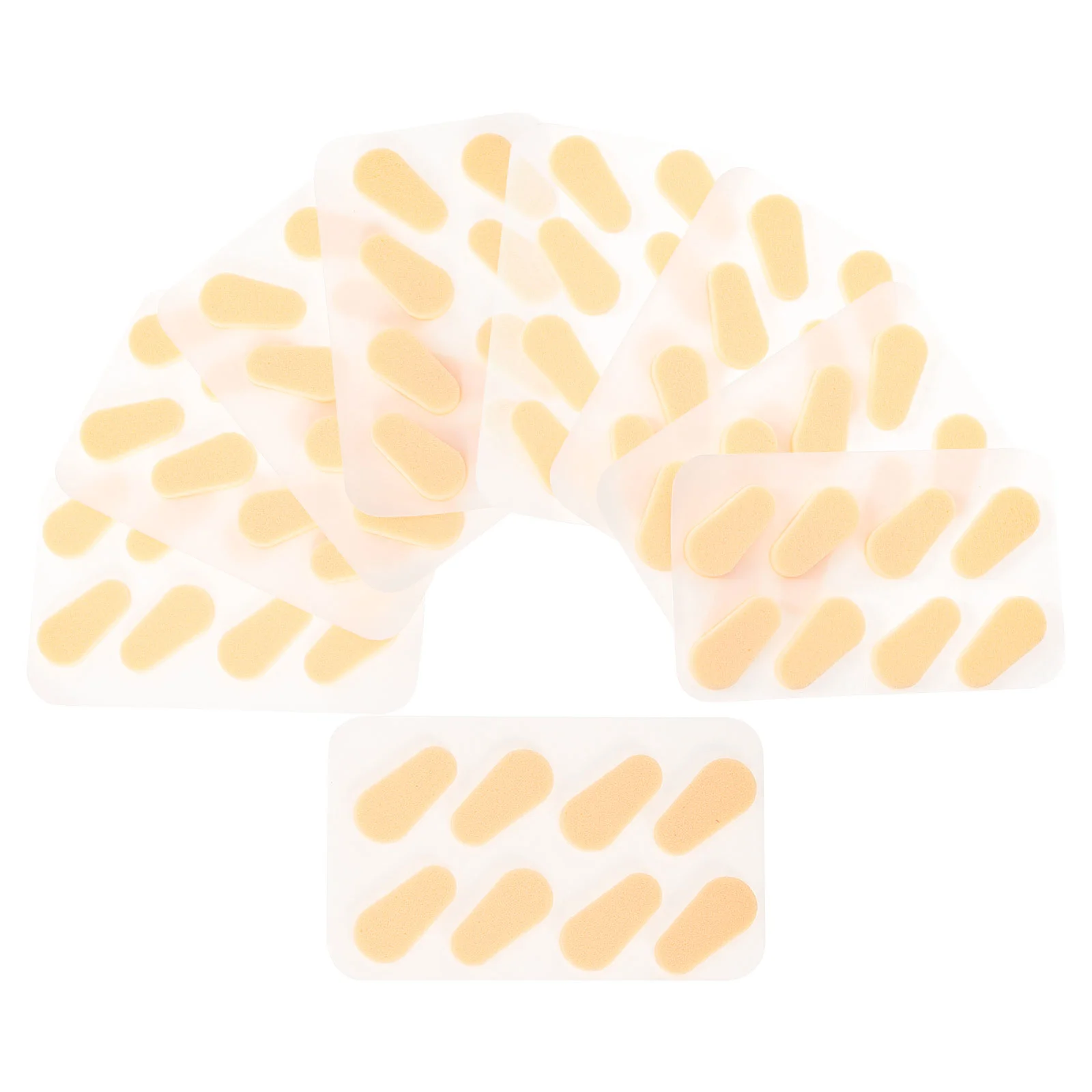 

1 Pack/ 36 Pairs Eyeglass Nose Pads Anti- Comfortable Self Adhesive for Glasses Eyeglasses Sunglasses ( Skin Color )