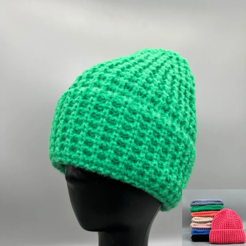 

Unisex Hat Cotton Blends Solid Warm Soft HIP HOP Knitted Hats Men Winter Caps Women's Skullies Beanies For Girl Wholesale шляпа