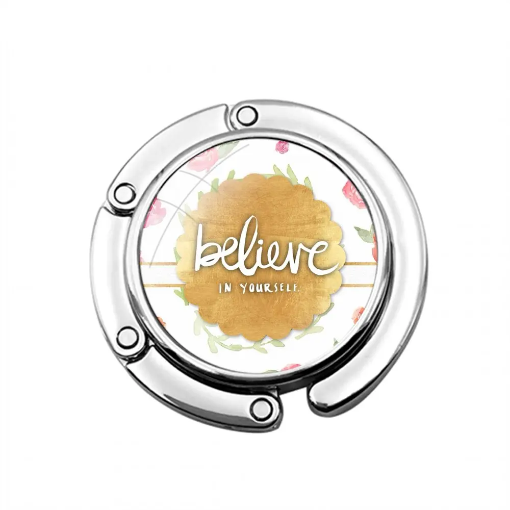 Складной крючок для кошелька женского стола сумка хранения складной