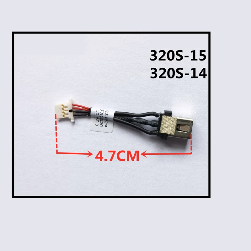 

Новинка для HP 8570P 6570B 6560B разъем питания постоянного тока зарядный кабель Соединительный порт провод шнур