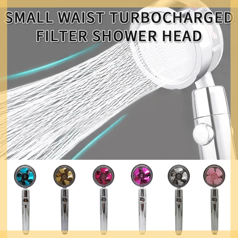 

LEDEME Shower Head Bathroom Accessories Five Function Shower Nozzle ABS Material Water Saving Chrome Bath Hand Shower Head L01