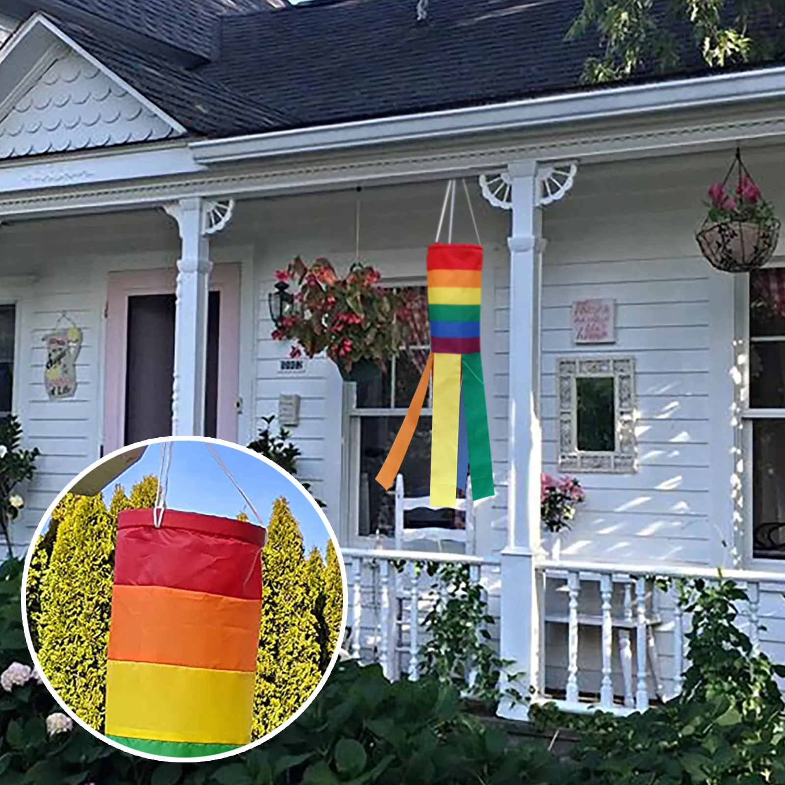 Радужная лопатка радужные подвесные украшения уличные для геев Набор