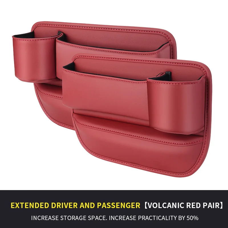 

Многофункциональное кресло сумка для хранения для автомобильного сиденья, заполнитель для зазора с держателем для телефона, из искусственной кожи, органайзеры для внутренней отделки автомобиля, коробка