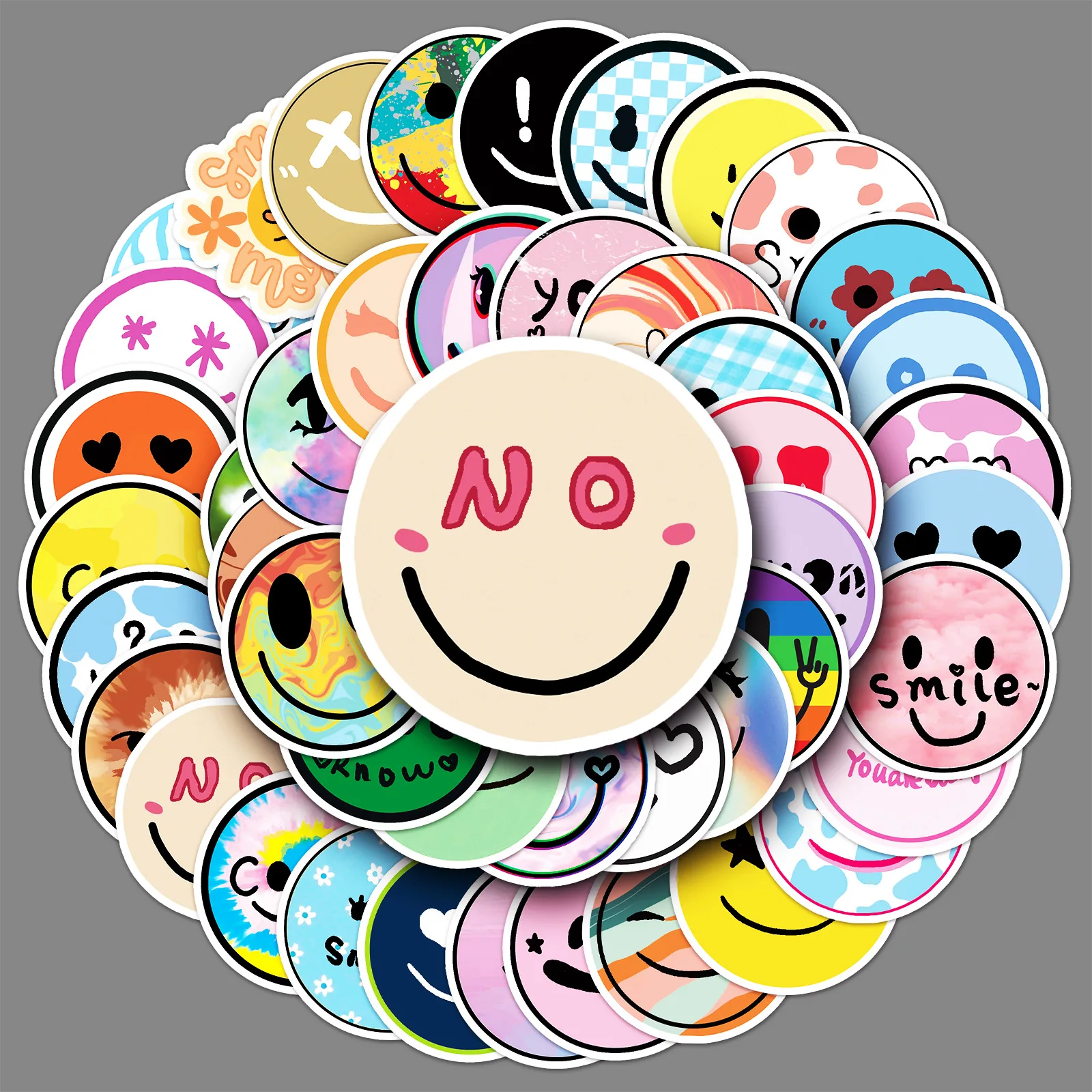 

50PCS Graffiti Stickers Cartoon Children Stickers DIY Skateboard Phone Case Luggage Stickers Waterproof