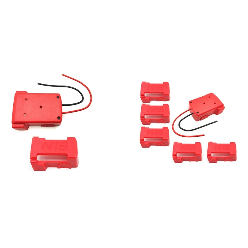 

Hot Sale Battery Holder For MK M18 18V Battery Storage Shelf Clip Wall Mount Dock Hanger & For MK Battery Adapter