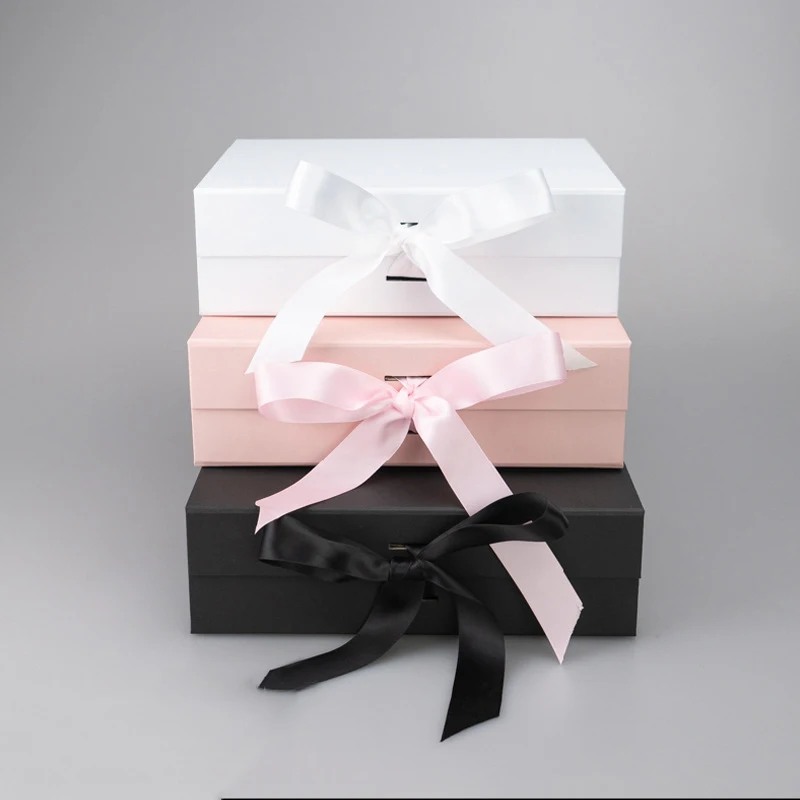 Spot Wholesale Book Type Gift Box Magnet Box Special Paper Embossed Wig Shirt Packaging  Box
