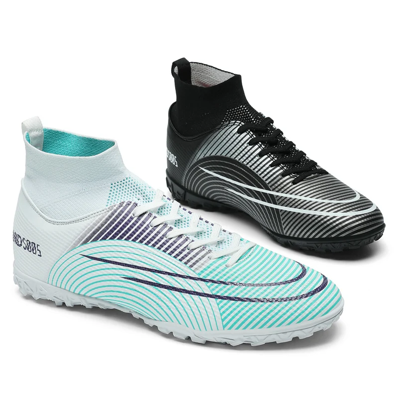 Outdoor Football Shoes Men's Football Sshoes Children's Football Boots Women's Breathable Football Shoes Non Slip Shoes