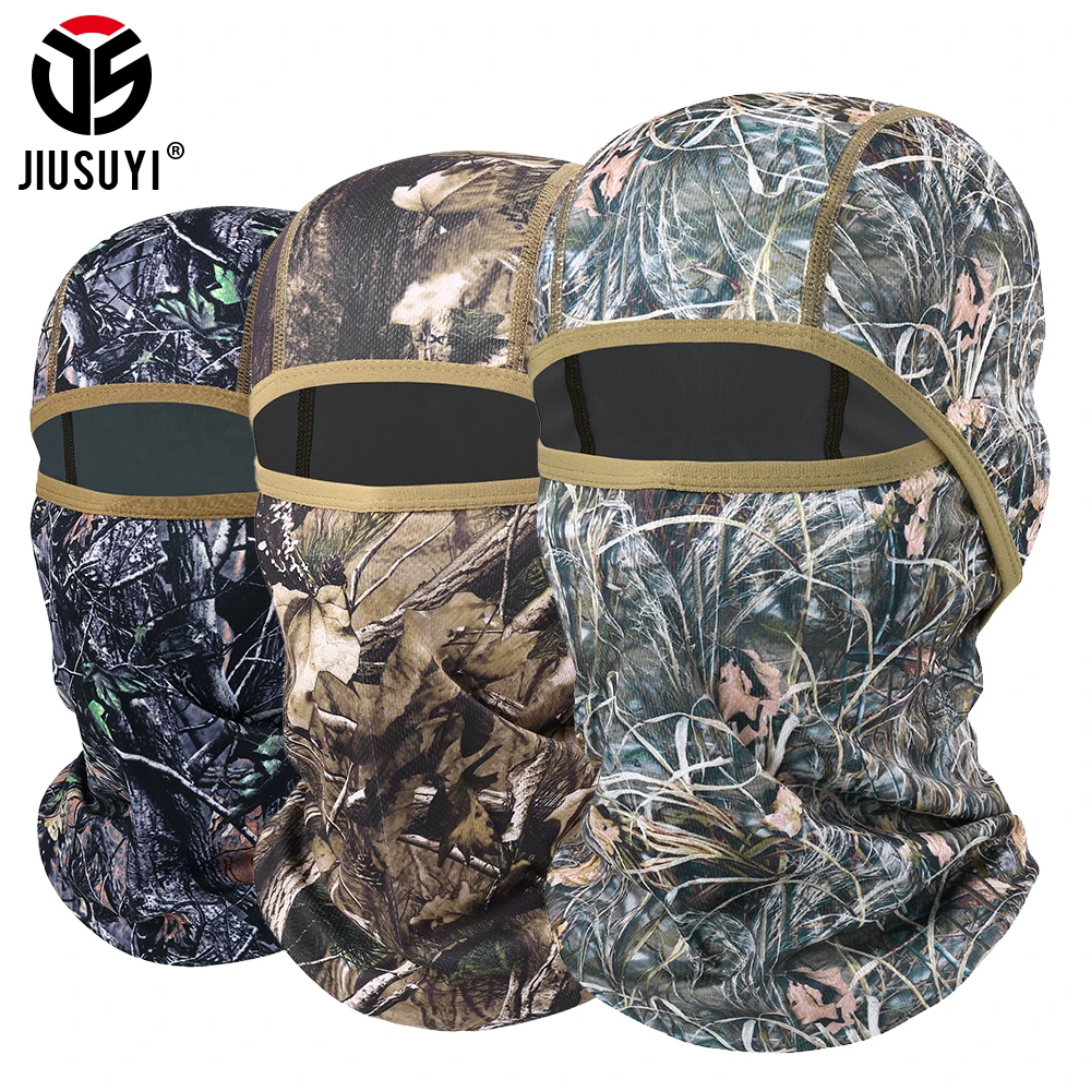 

Tactical Camouflage Balaclava Caps Windproof Full Face Mask Army Military Hunting Paintball Helmet Liner Beanies Hats Men Women