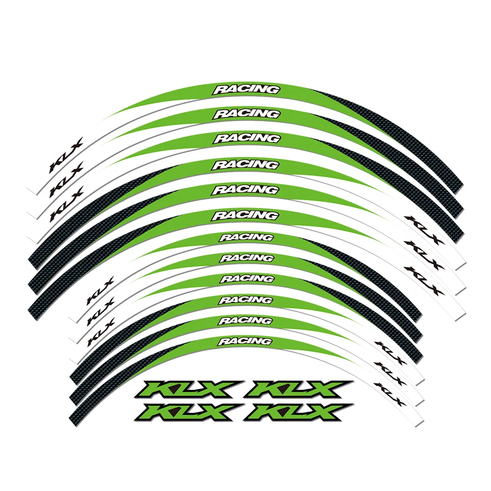 

Светоотражающая наклейка на колесо для KAWASAKI KLX 110 125 140 150 250 300 400 450 650