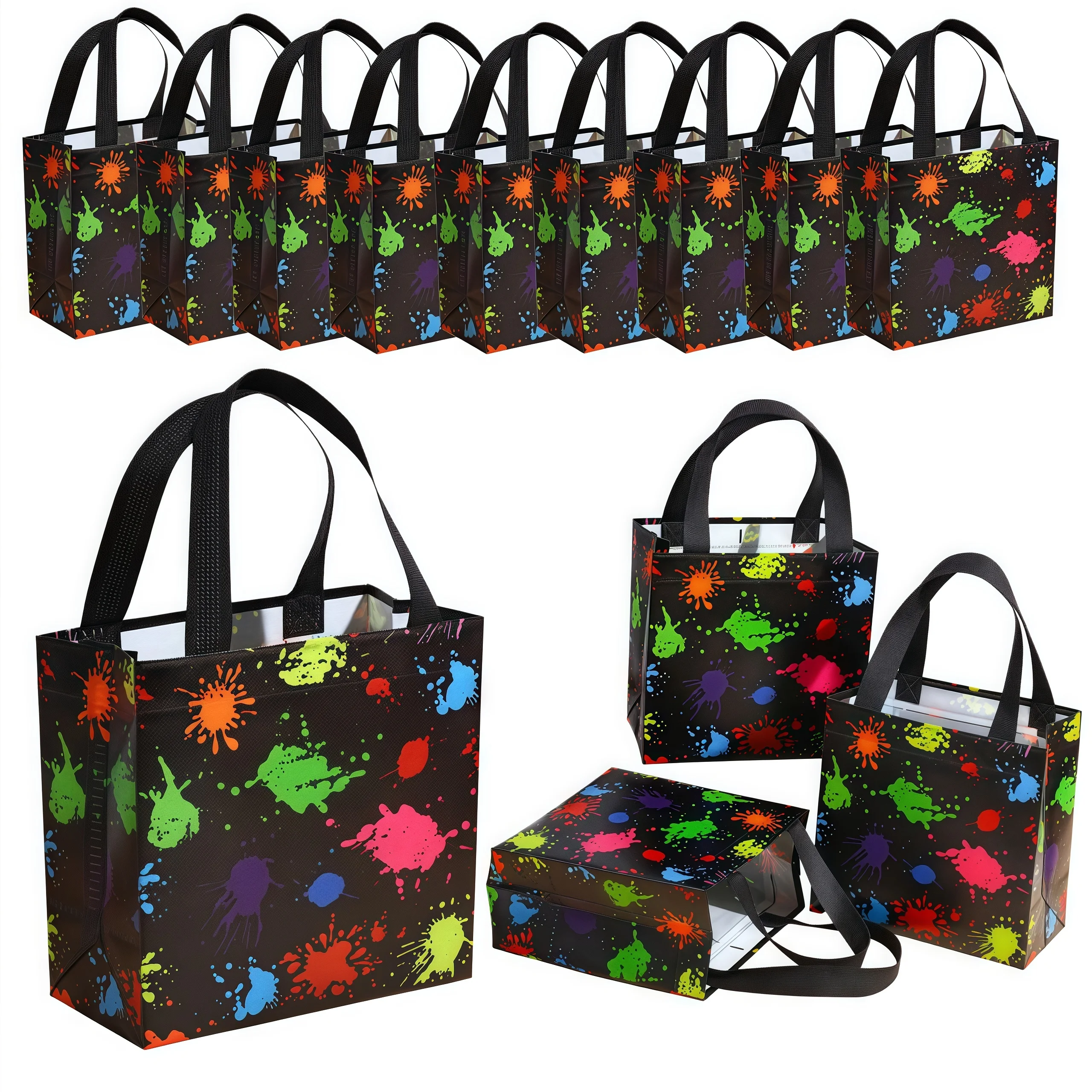 

Набор Из 20/40/10 Разноцветных Подарочных Пакетов Из Нетканого Материала Ручной Работы Для Вечеринок, Свадеб, Помолвок, Рожде...