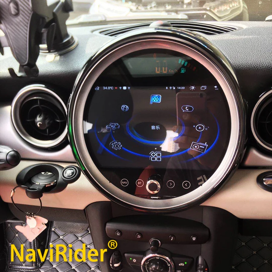 

Для BMW MINI One R56 2008 MINI Coupe 2013 9 дюймов Android 13 GPS-экран навигация Bluetooth Carplay DSP радио магнитофон