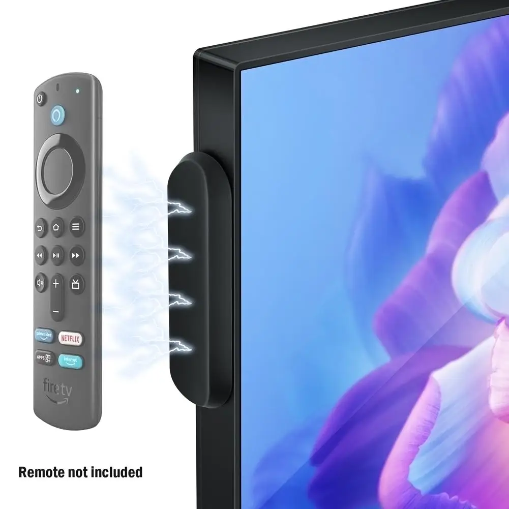 

Remote Holder Wall Mount Magnetic Suction Bracket Anti-lost Hanger Rack Compatible For Fire Tv Remote Control