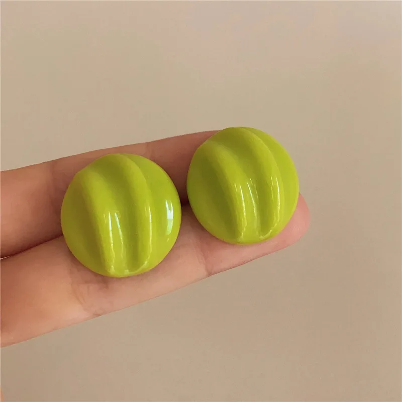 Летние серьги Draweye карамельных цветов для женщин Акриловые корейские модные