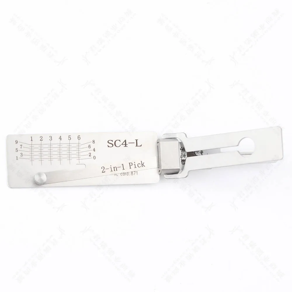 

Lishi 2 в 1, ручной инструмент для открывания замков, профессиональный Loc ksmith