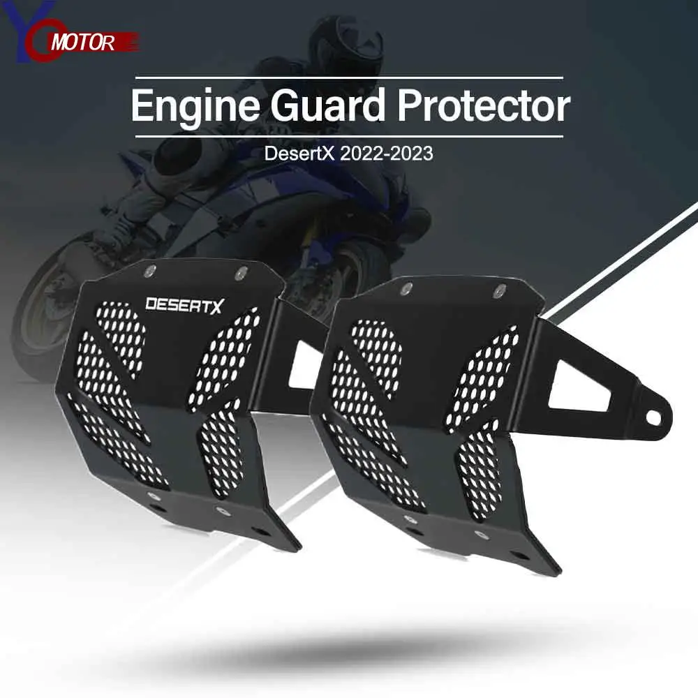 

For Ducati Desert X 2022 DESERTX 2022 2023 Motorcycle Engine Protection Guard Cover Engine CNC Aluminum Housing Protective Cover
