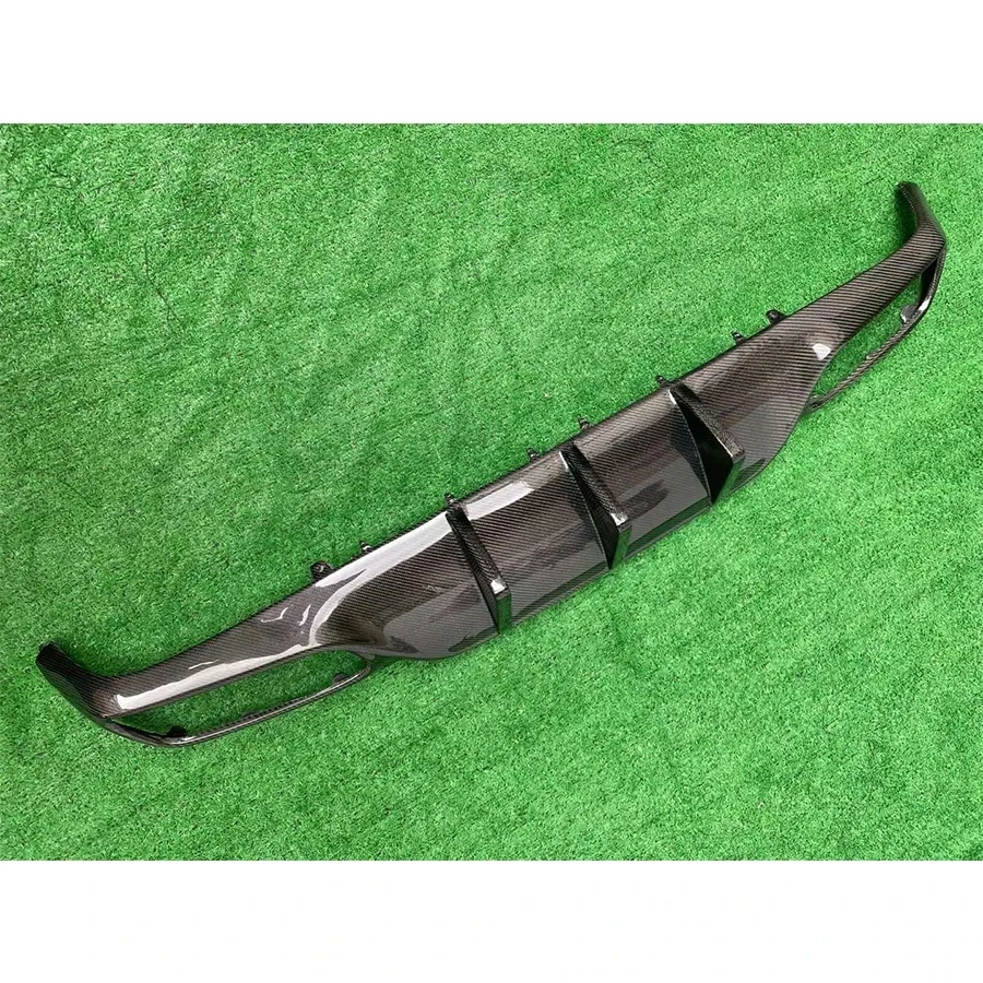 Для Mercedes Benz C Class W205 C43 C63 2-дверный задний бампер из углеродного волокна диффузор