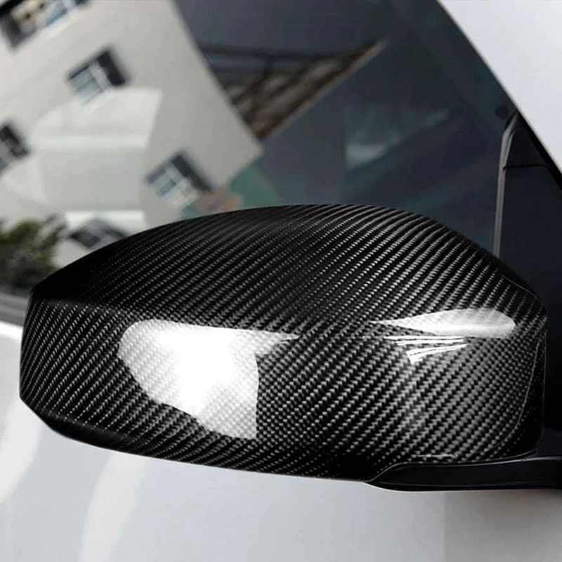 Запасные части для модификации карбонового волокна 09-19 Nissan 370Z Z34 Корпус зеркала