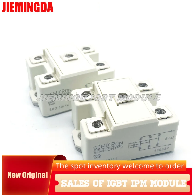 

SKD60-14 Бесплатная доставка, IGBT, новый и оригинальный модуль, гарантия качества