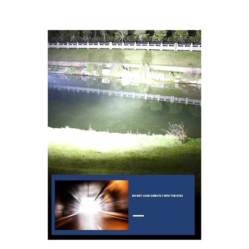 Светодиодный фонарик P70 — мощный зум и телескопический луч долговечная