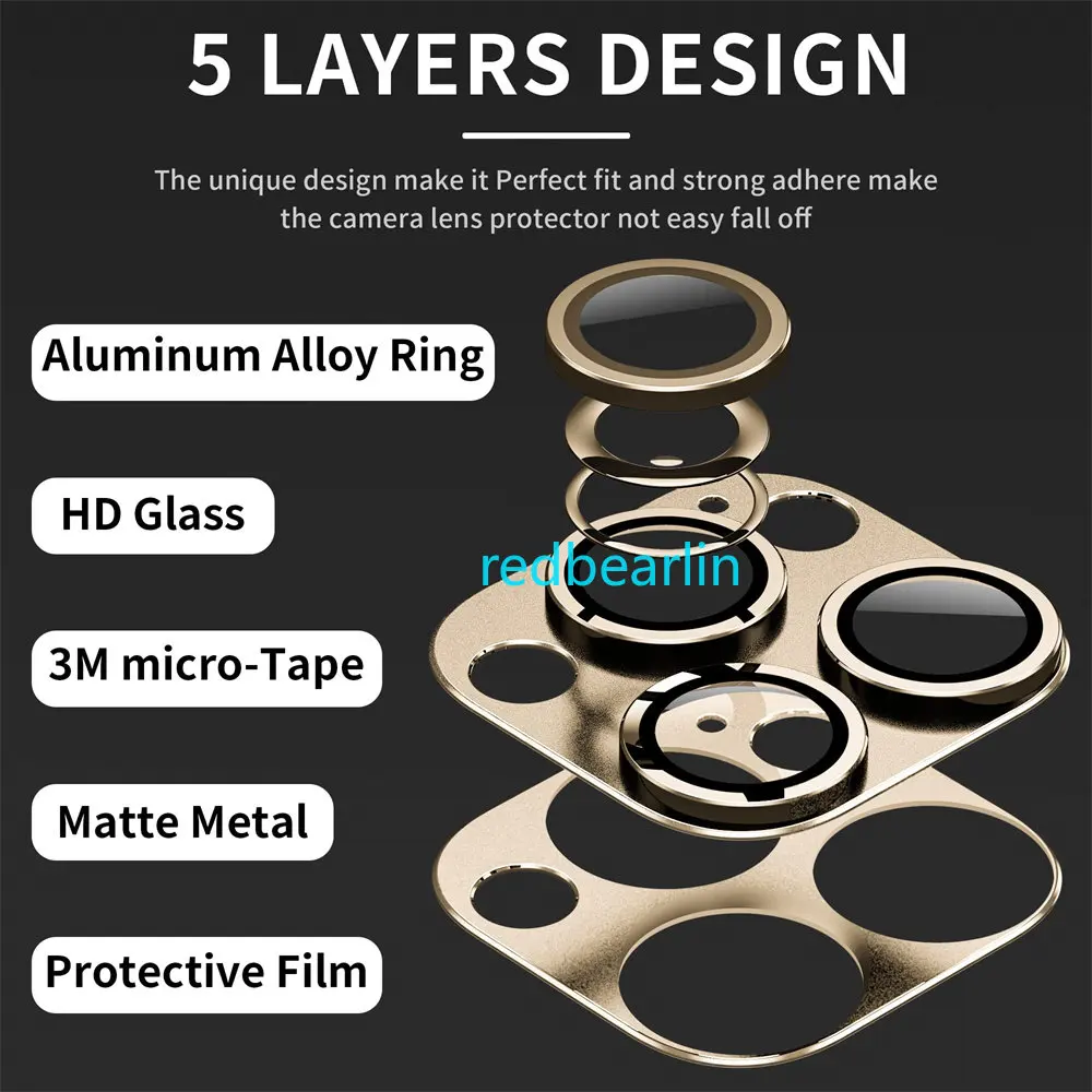 20pcs Full Camera Lens Metal Protector Glass For iPhone 12 13 14 11 Pro max Back Lens Cap For iPhone 14 Pro Lens Camera Glass