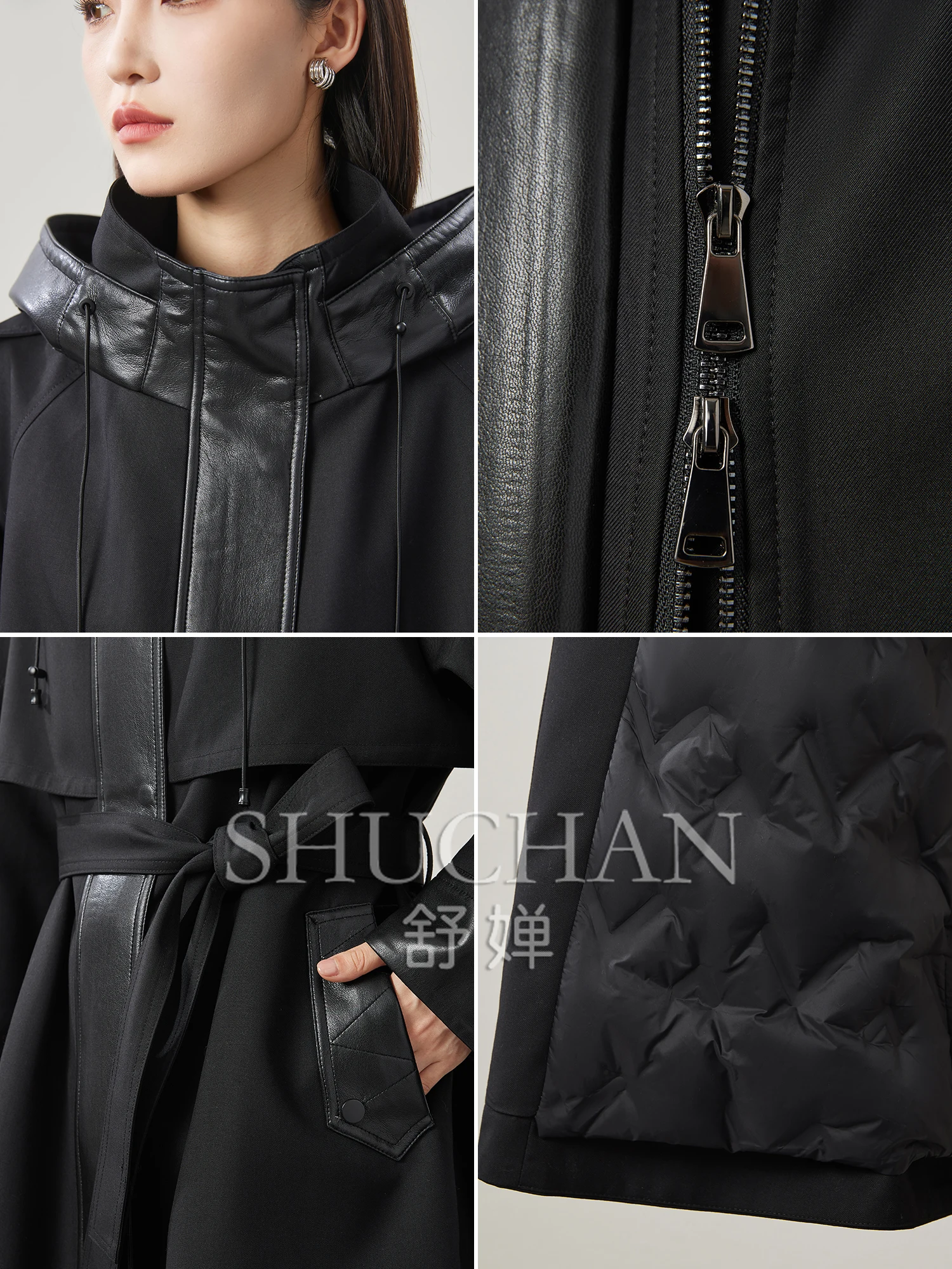 Шушан пуховик женский белый