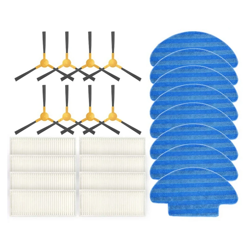 

Side Brush Mop Cloth Rag Hepa Filter Vacuum Cleaner Accessories Plastic For Haier T550W T560H Robot Vacuum Cleaner
