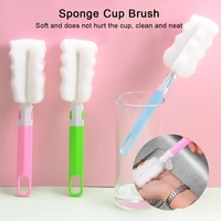 detachable water bottle brush cup mug glass washing sponge cleaning brush cleaner durable with handle kitchen cleaning utensils
