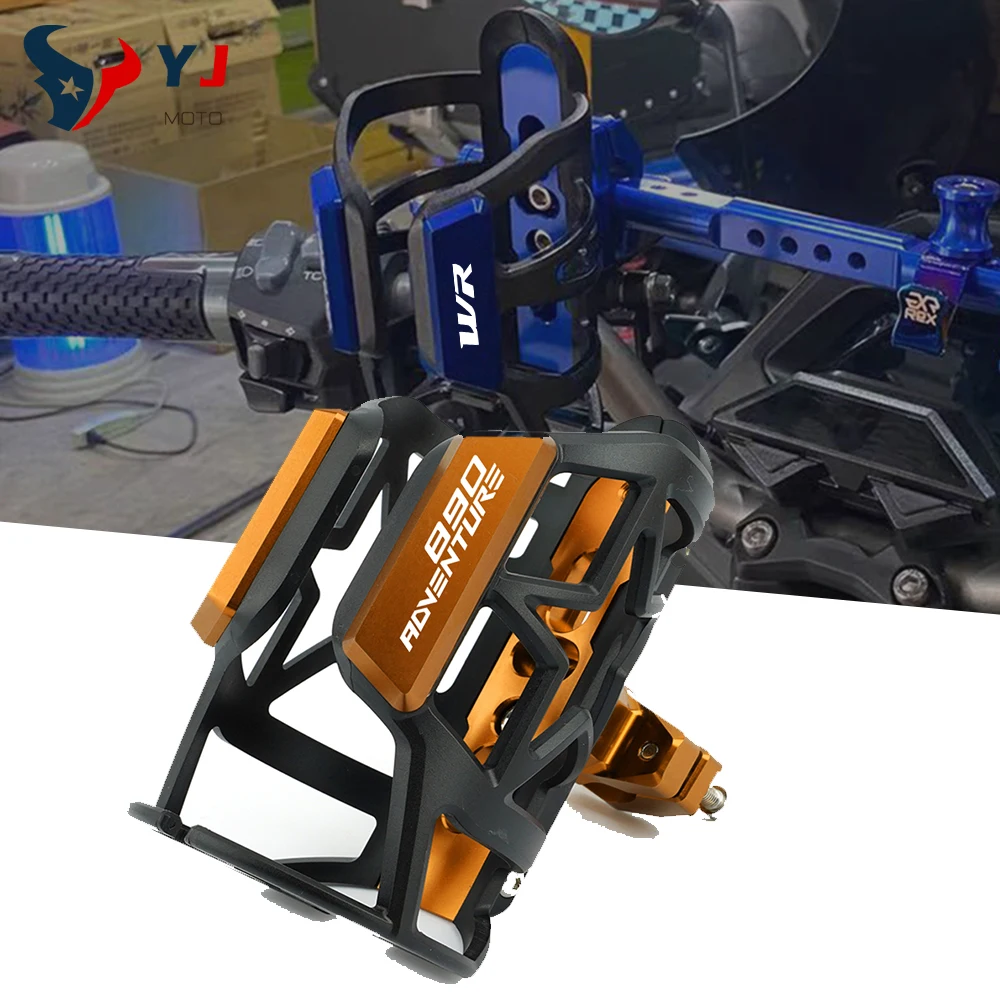

Аксессуары для мотоциклов KTM 890 Adventure 890Adv 890 ADVENTURE 2019-2021 2022 бутылка для напитков, держатель для чашки, кронштейн