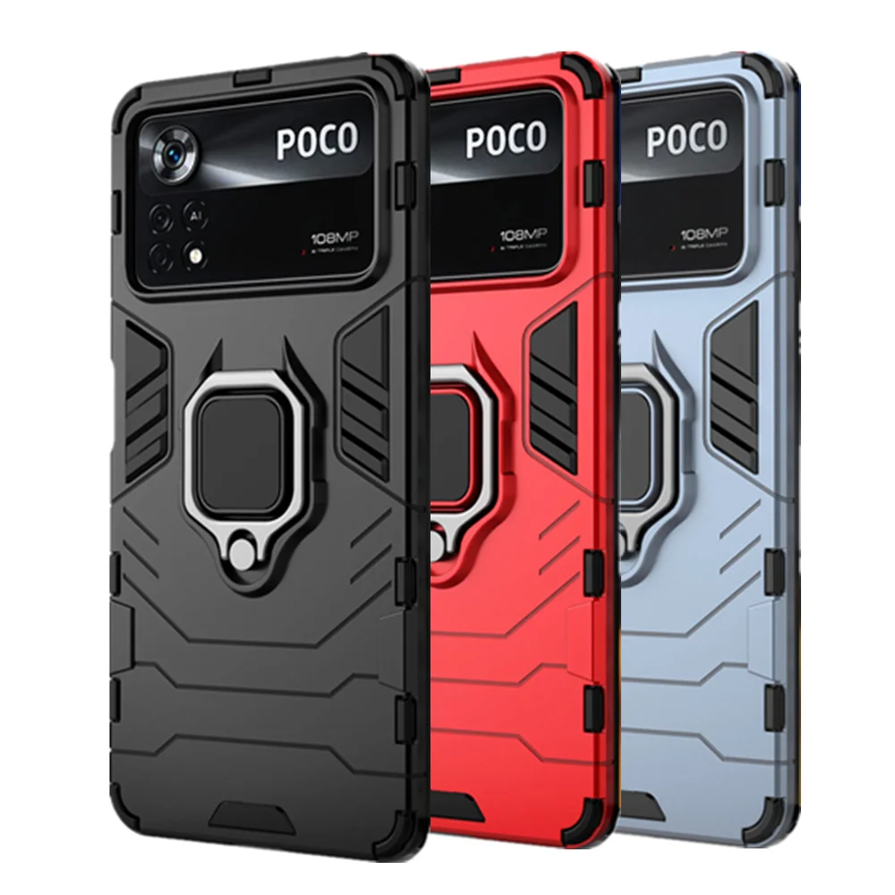

For Xiaomi Poco X4 Pro Case 4 in 1 Cover on the For Poco Poko Pocco Little X4Pro X 4 Pro 4Pro X4 Pro 5G Shockproof Frosted Funda