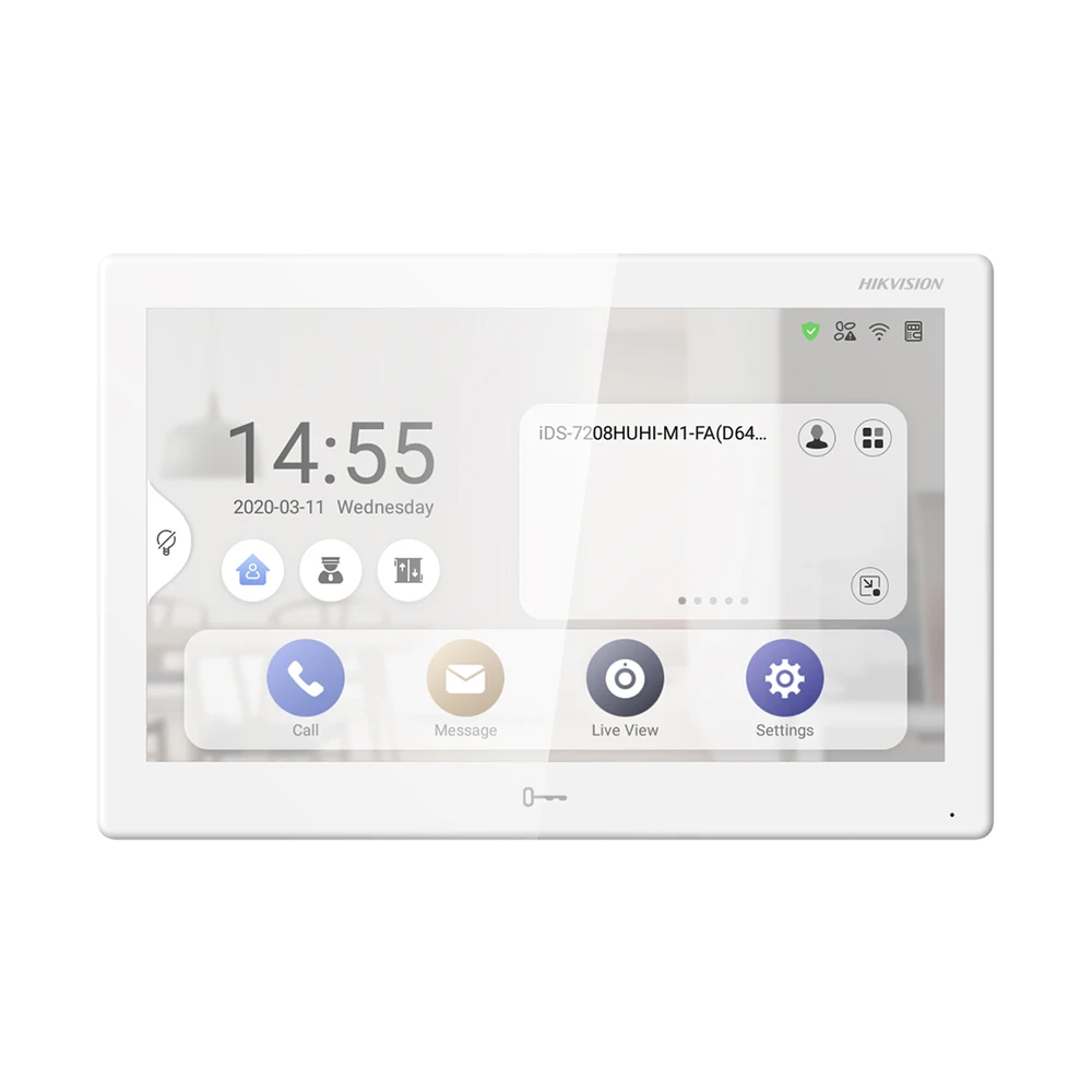 Hikvision 2 шт. DS-KV9503-WBE1 Беспроводной дверной звонок 1 DS-KH9510-WTE1 10-дюймовый внутренний