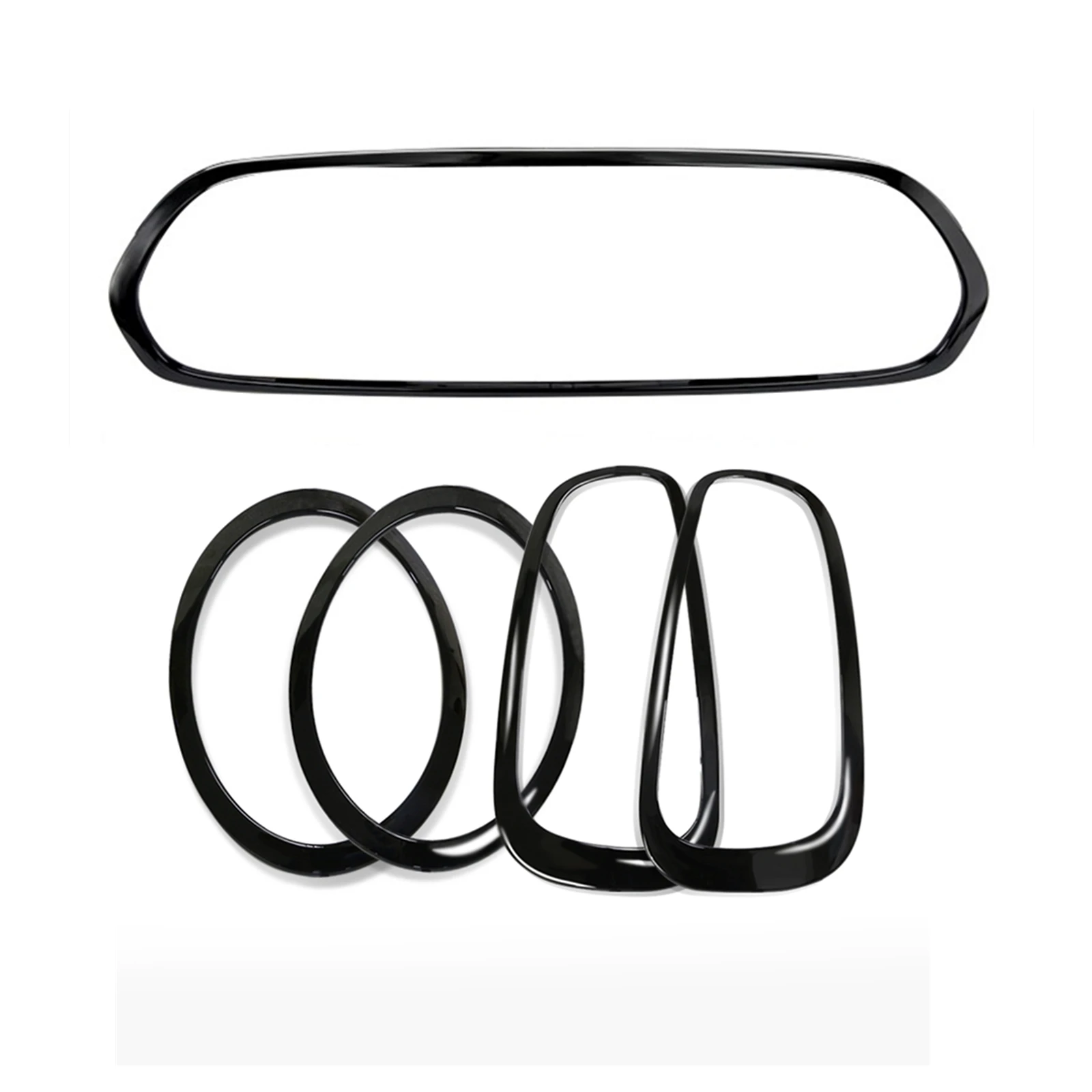 

Для Mini Cooper S F55 F56 F57 2014-2021 верхний бампер, капот, решетка, накладка, рамка, передняя фара + крышка заднего фонаря, лицевая панель