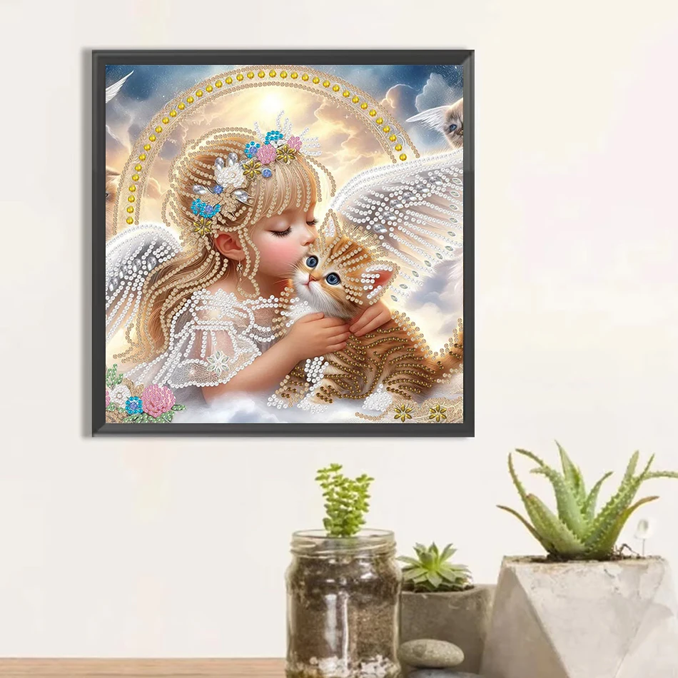 Набор алмазной мозаики с изображением кошек