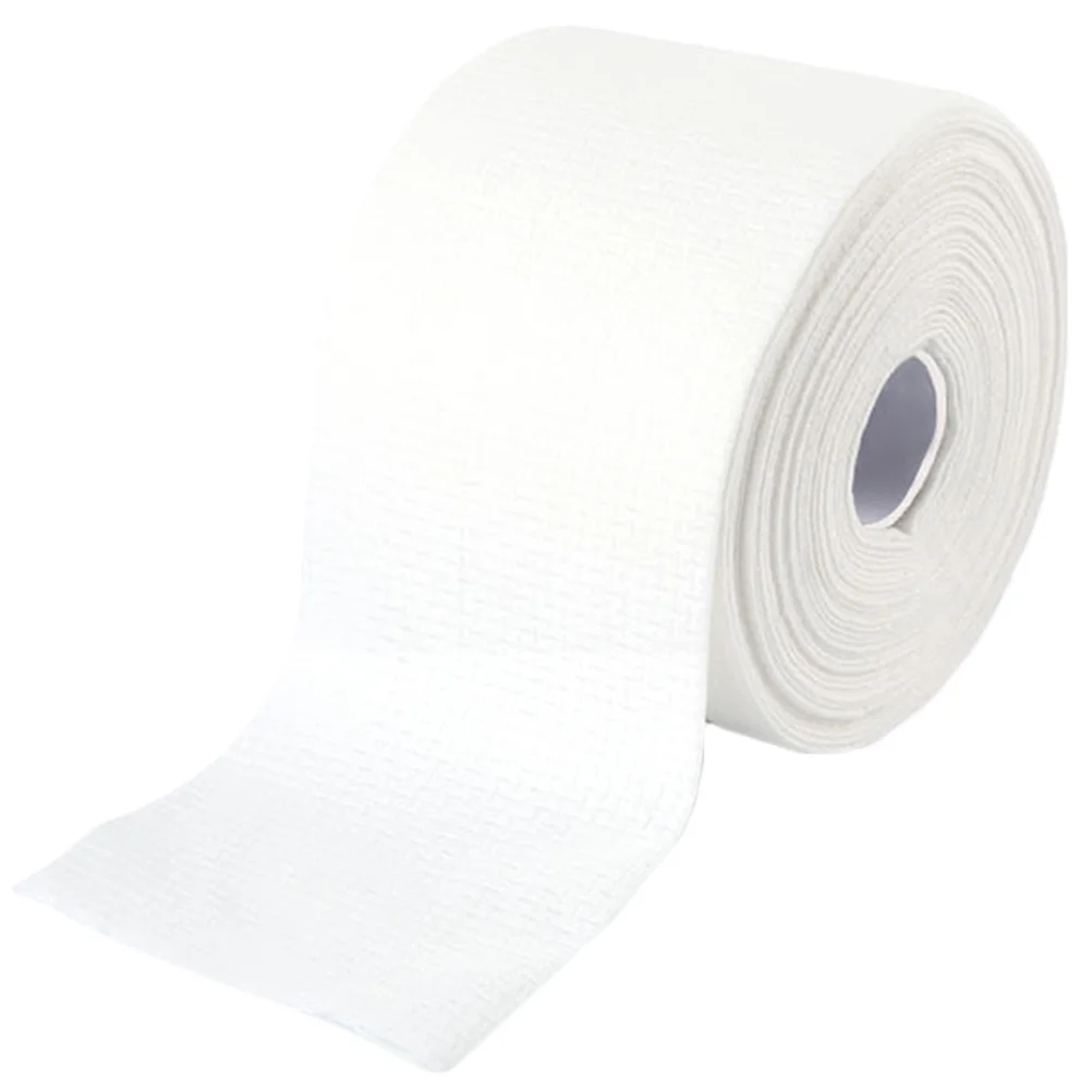 

1 Roll Multi-Purpose Soft Face Wipes Cleansing Towel Tissues Washcloth Washcloth with Drawstring Bag