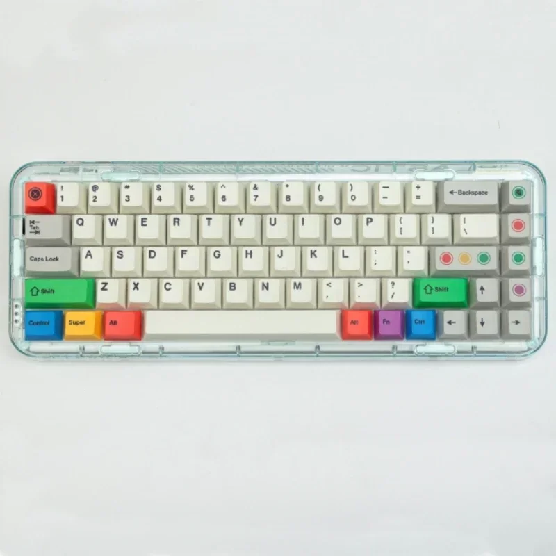 140-клавишные колпачки для клавиш GMK с тематикой светофора PBT сублимационной