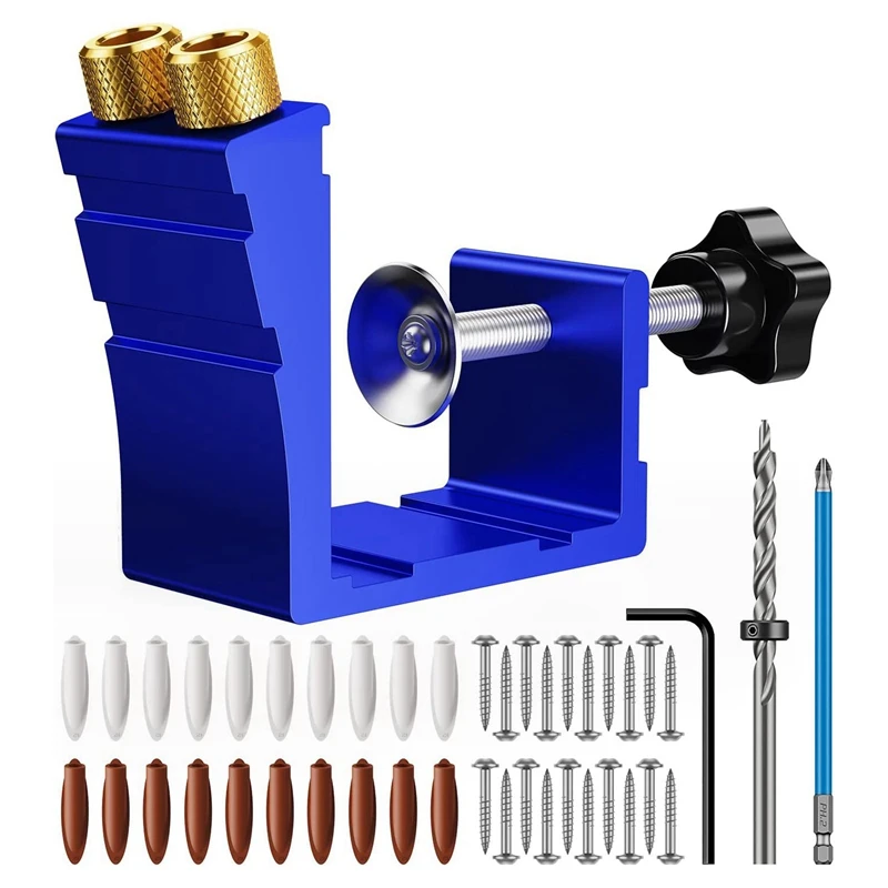 

Woodworking Slant Hole Locator Portable Positioning Punch Jig Professional Hole Punch Locator
