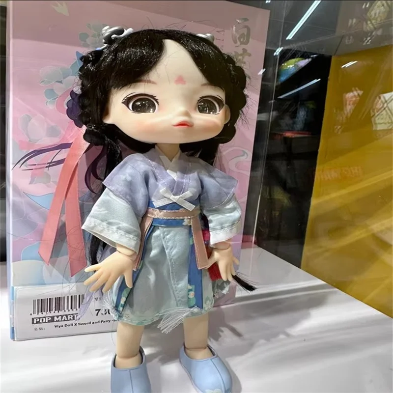 Китайская Кукла Паладин: меч и фея Viya Подвижная кукла Zhao Linger Bai Ma Qing Bjd игрушечные