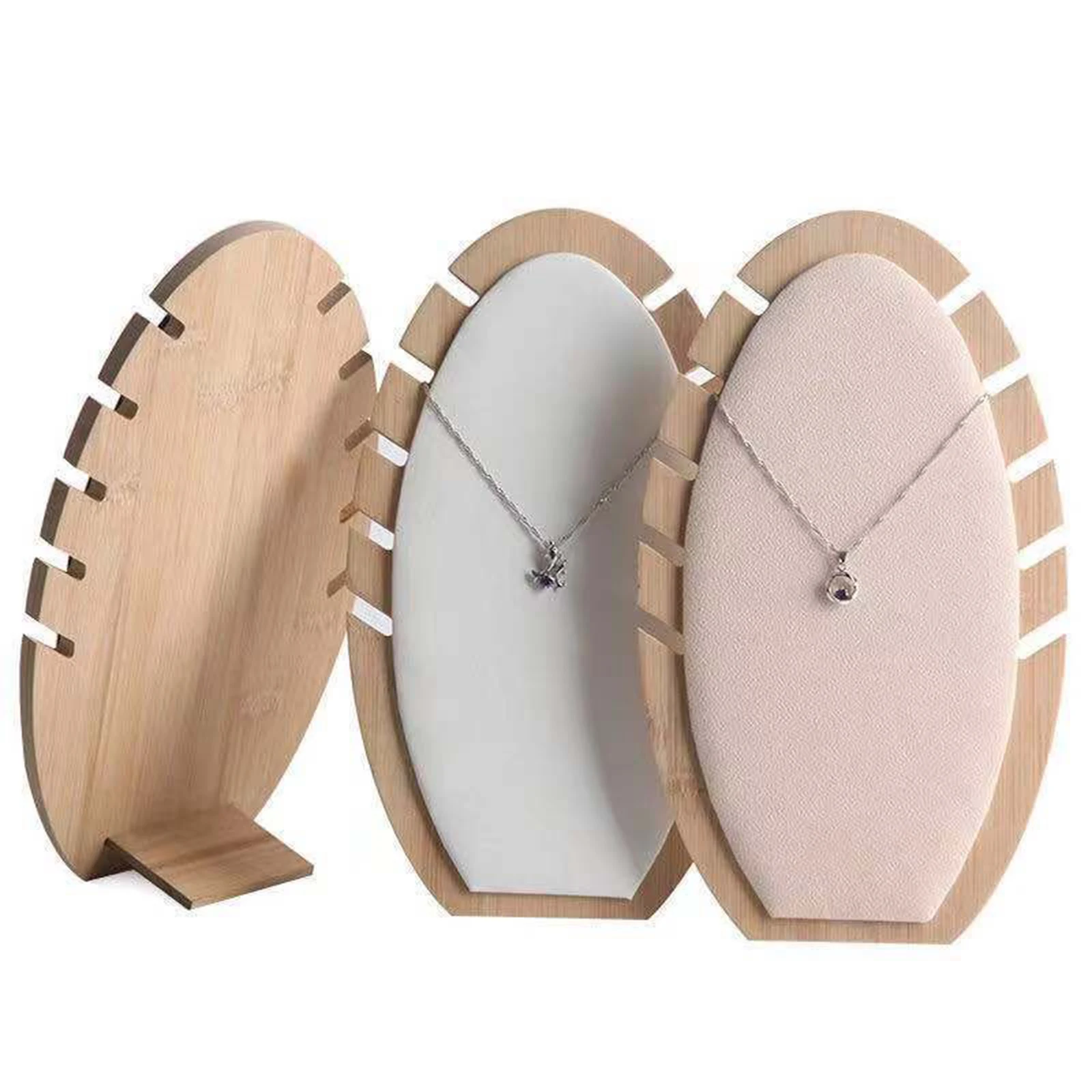 

New Colorful Standing Detachable Necklace Jewelry Display Rack Household Tabletop Decoration For Women Girls Gift