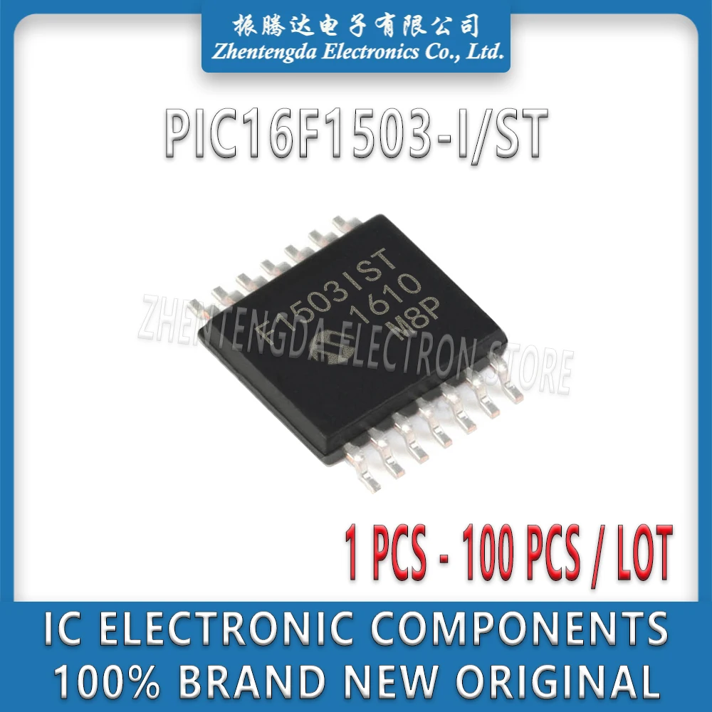 

PIC16F1503-I/ST PIC16F1503-I PIC16F1503 PIC16F PIC16 PIC IC MCU Chip TSSOP-14