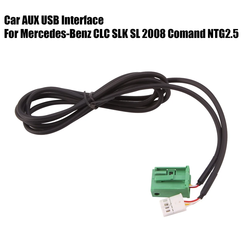 

Car AUX USB Interface Panel Audio Interface For Mercedes-Benz CLC SLK SL 2008 Comand NTG2.5