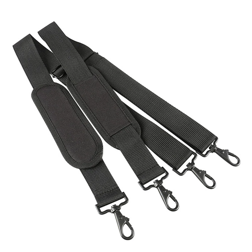 

2 Pcs Professional Instrument Case Straps Shoulder Straps Shoulder Belts (Black)