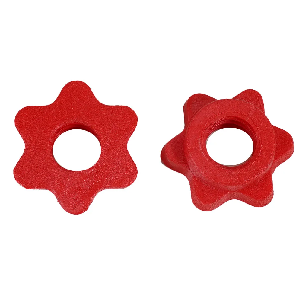 Винт для гантели стопорная гайка винт вращение вес 2 шт. зажимы проверки штанги