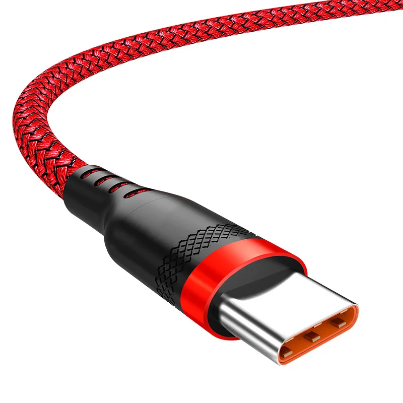 120W 6ausb to type-c кабель для передачи данных для мобильного телефона