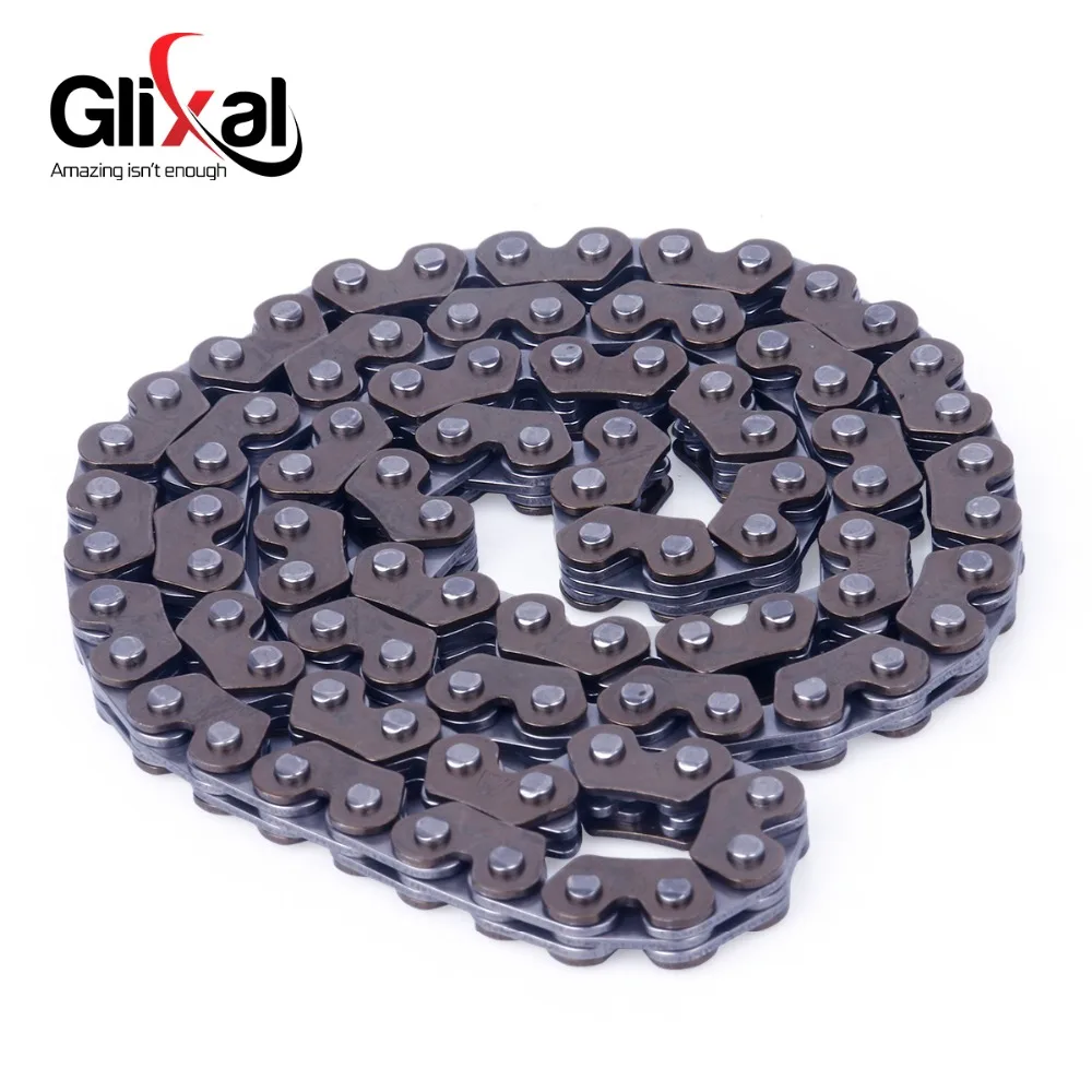 

Цепь синхронизации Glixal 90 звеньев для GY6 125cc 150cc 152QMI 157QMJ, мопеды, квадроциклов, карт, квадроциклов