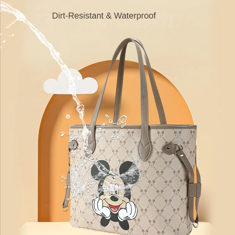 Disney Purse Diaper Bags for Women Mickey Shoulder Bag Tote Mom with Insulated Baby for Women Summer Fashion Luxury Handbags