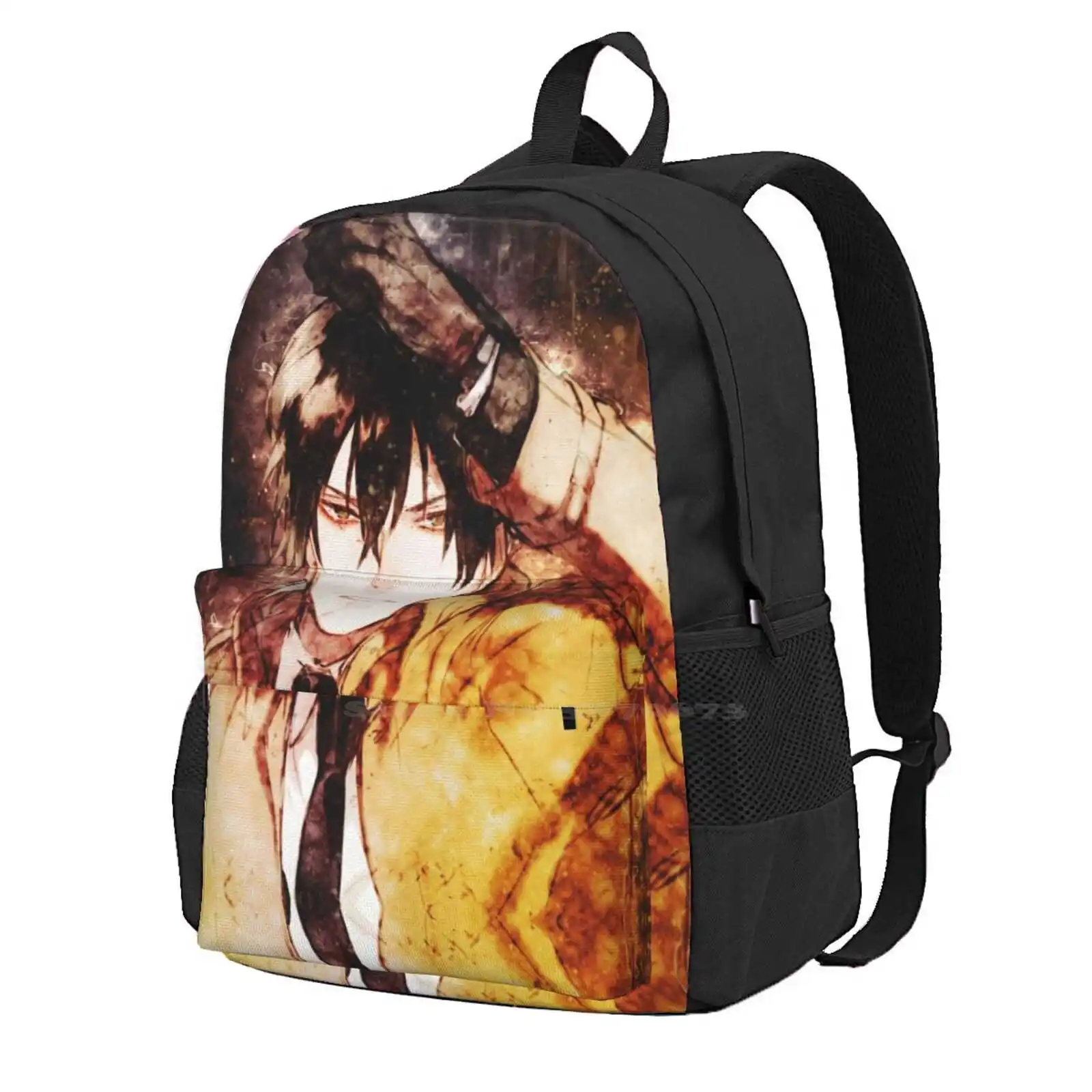 Nobuchika Ginoza Teen College Student Backpack Laptop Travel Bags Anime Manga Japanese Psycho Pass Shinya Kogami Akane