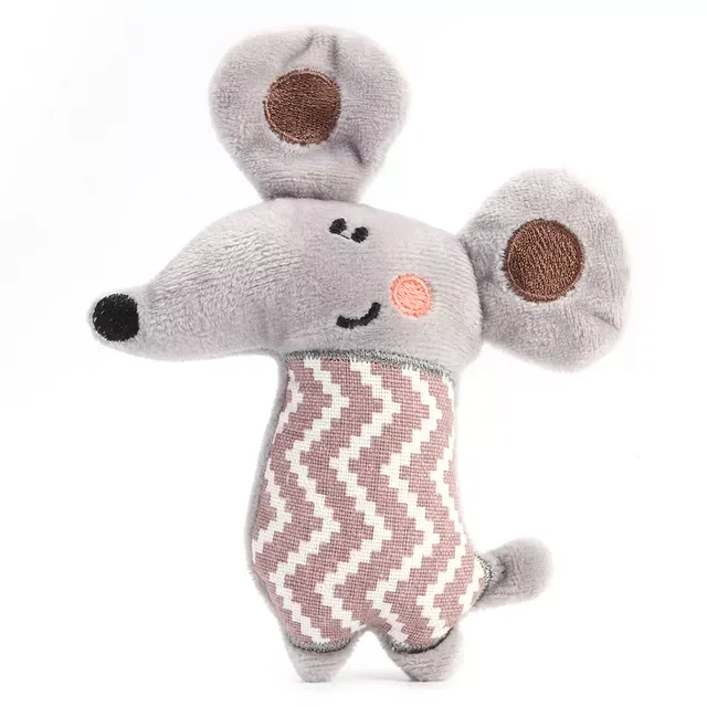 

Dogs Agility Toys Supplies Funny Cat Toys Lovely Plush Animal Mint Kitten Teaser Playing Interactive Toy Pet Suppies
