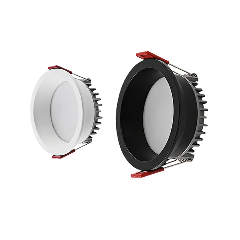 

Ceiling Home Dimmable 15w Lighting Round Glare Spot For Downlight Led 7w Recessed 12w 9w Pane Anti Lamp Light