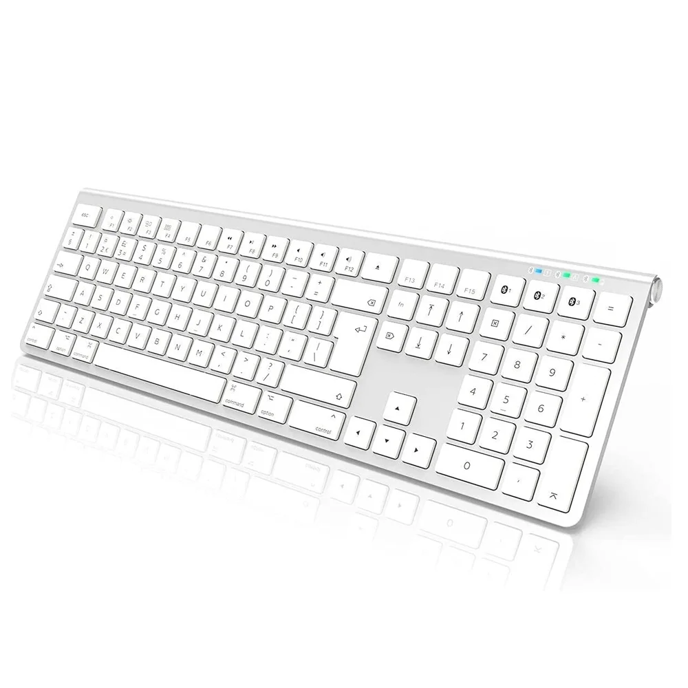 Wireless Bluetooth 5.0 Keyboard Type-C Rechargeable for MacBook Pro Air iMac iPhone iPad Mini Windows Linux |